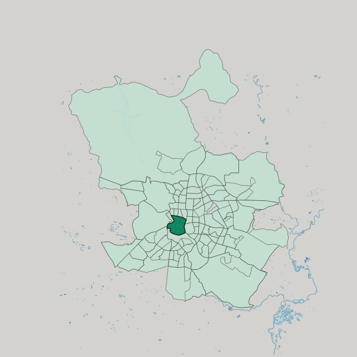 Map showing Madrid Centro — In Madrid