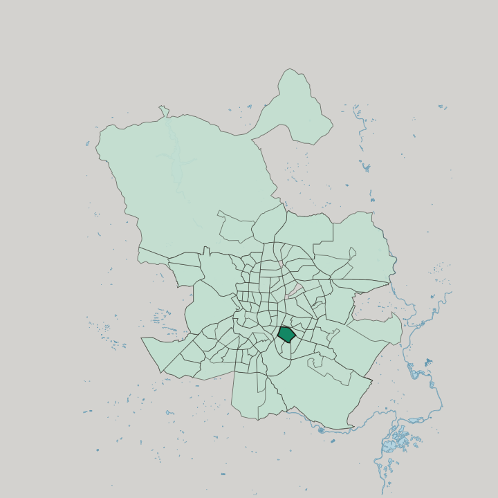 Map showing Numancia — In Madrid