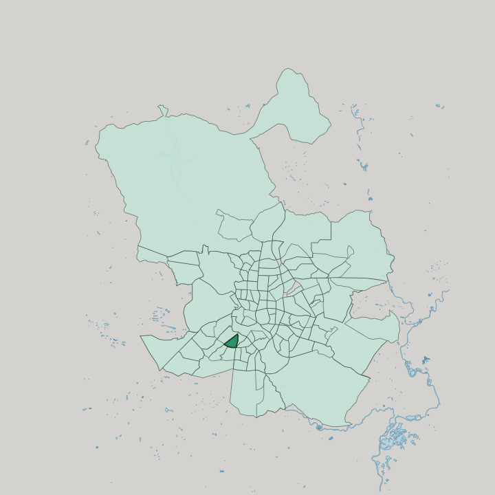Map showing Opañel — In Madrid