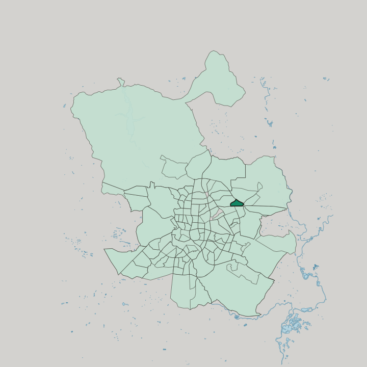Map showing Palomas — In Madrid