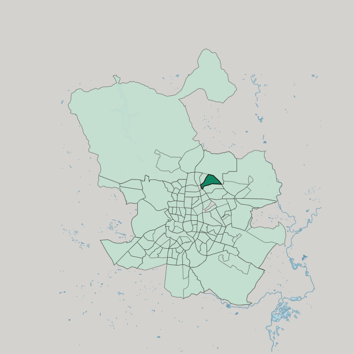 Map showing Pinar del Rey — In Madrid