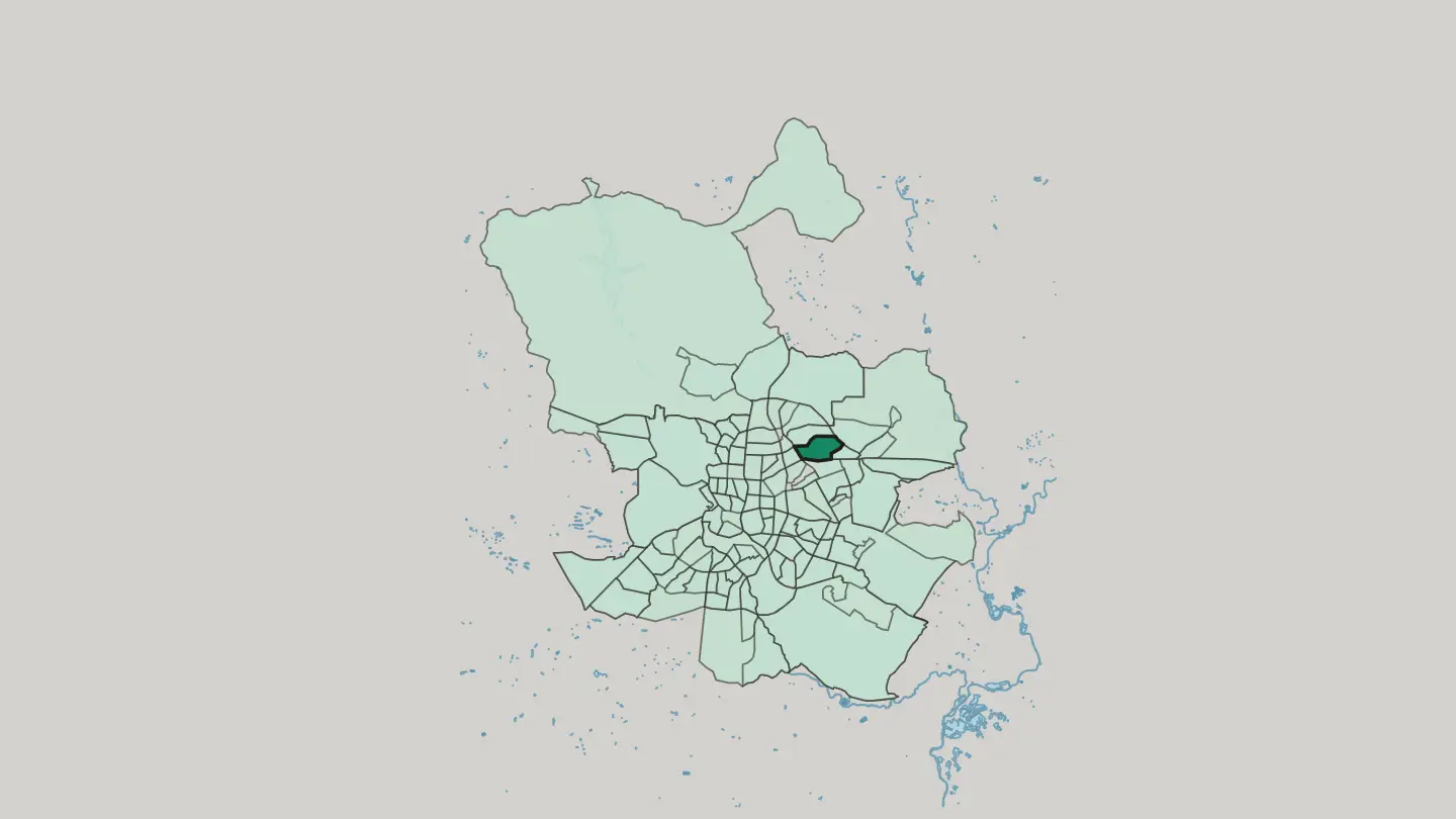Map of Piovera in Madrid