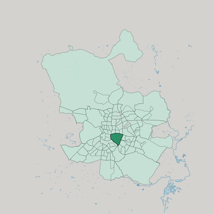 Map showing Retiro — In Madrid