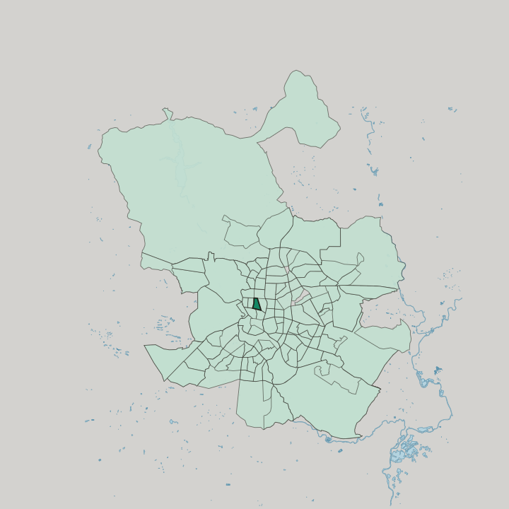 Map showing Trafalgar — In Madrid