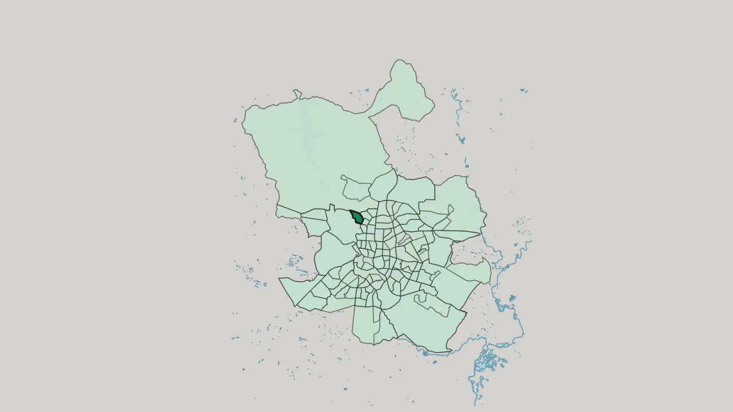 Map of Valdezarza in Madrid