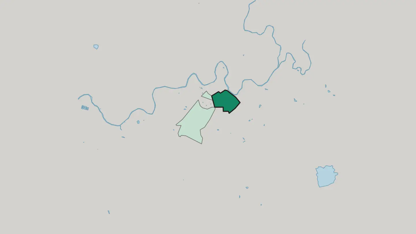 Map of Segundo Ensanche in Pamplona
