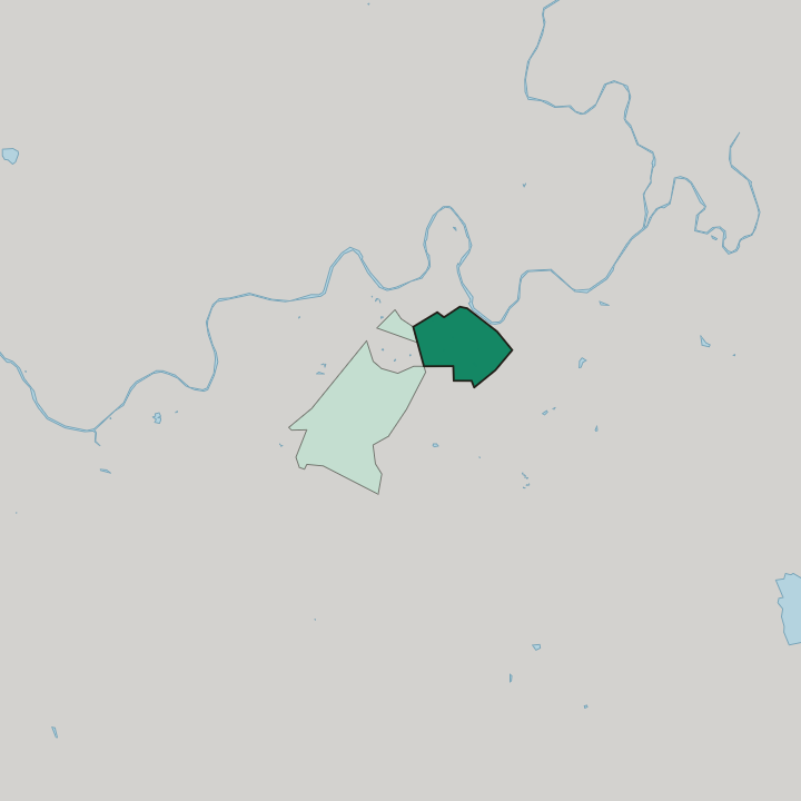 Map showing Segundo Ensanche — In Pamplona