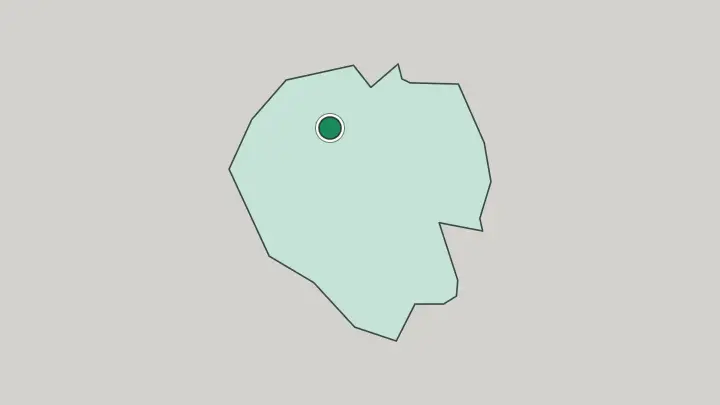 Map of Addis Ababa in Ethiopia
