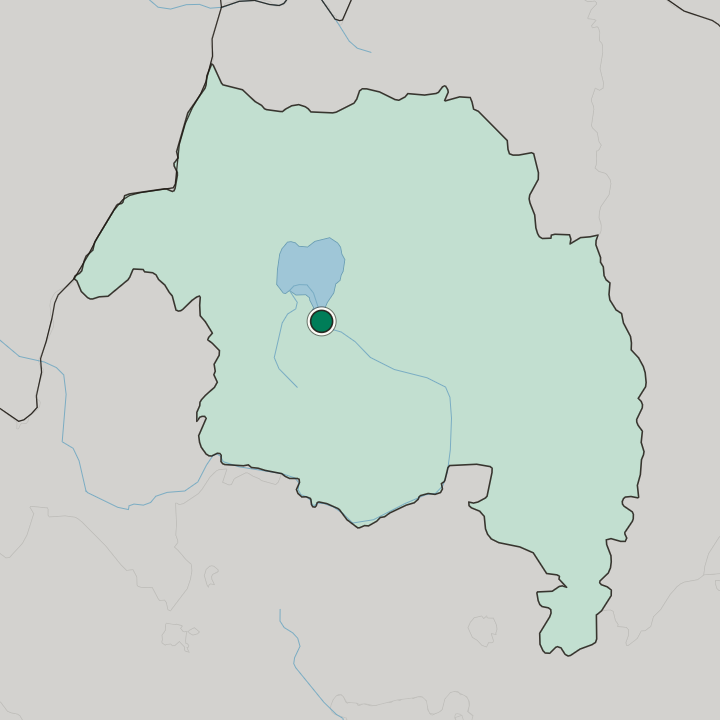 Map showing Bahir Dar — In Amhara Region