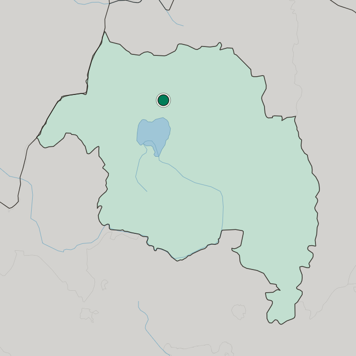 Map showing Gonder — In Amhara Region