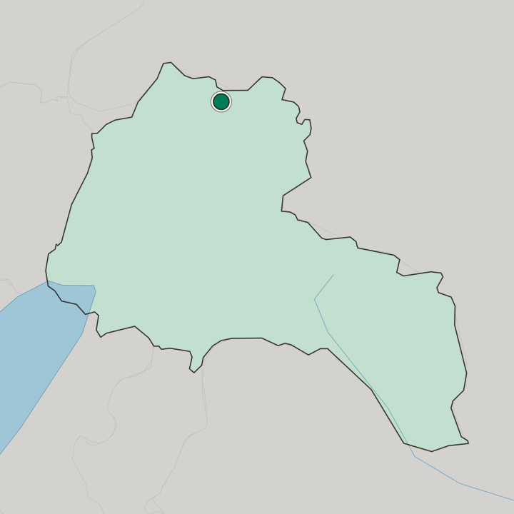 Map showing Awasa — In Sidama Region