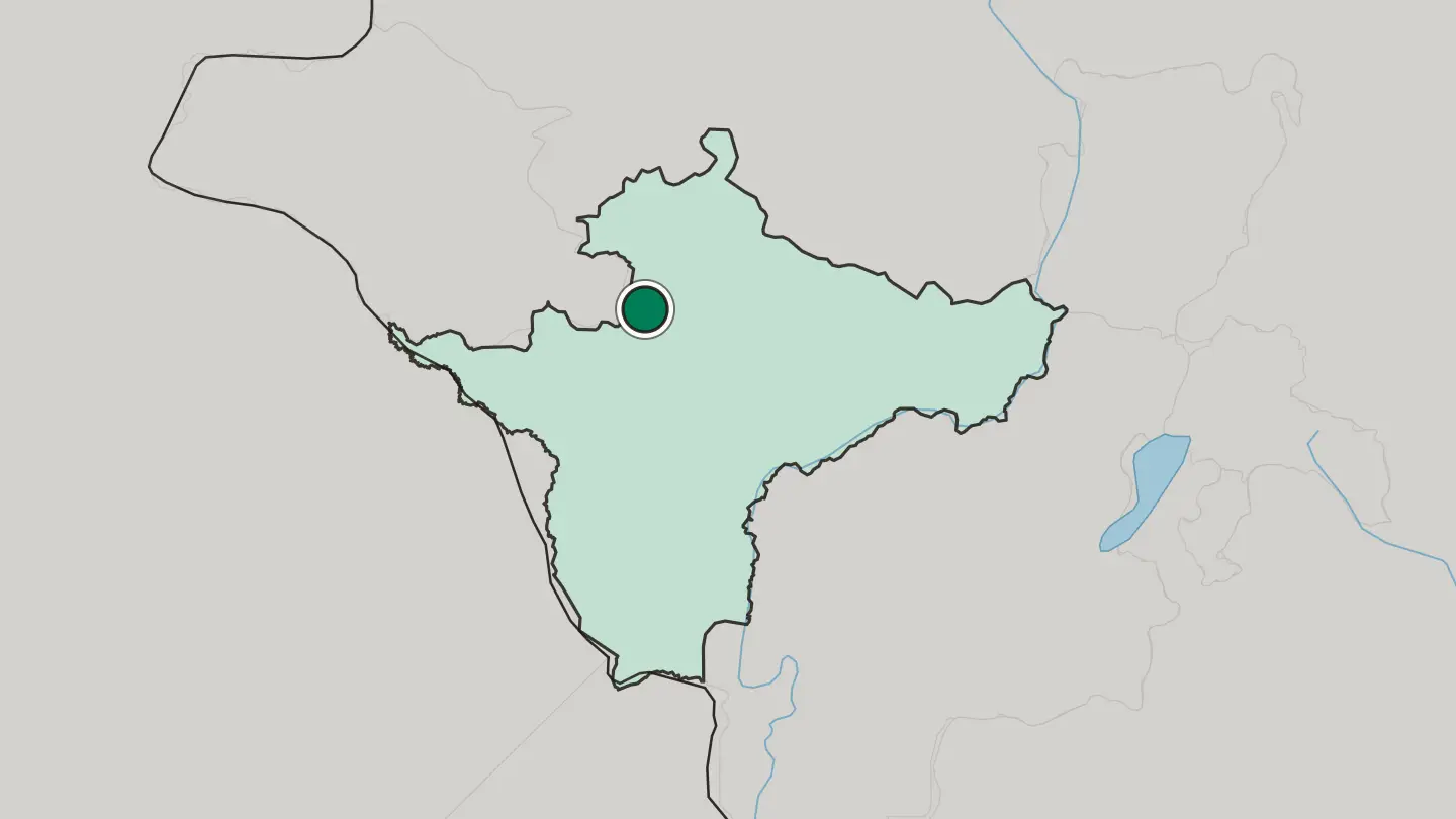 Map of Tēpī in Ethiopia