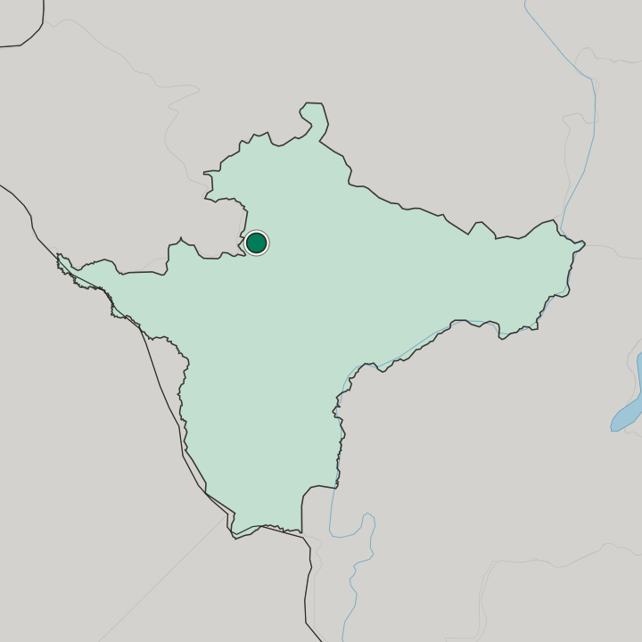 Map showing Tēpī — In South West Ethiopia Peoples' Region