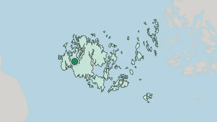 Map of Hammarland in Finland