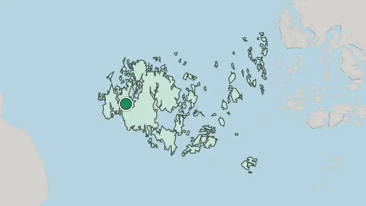 Map of Hammarland in Finland
