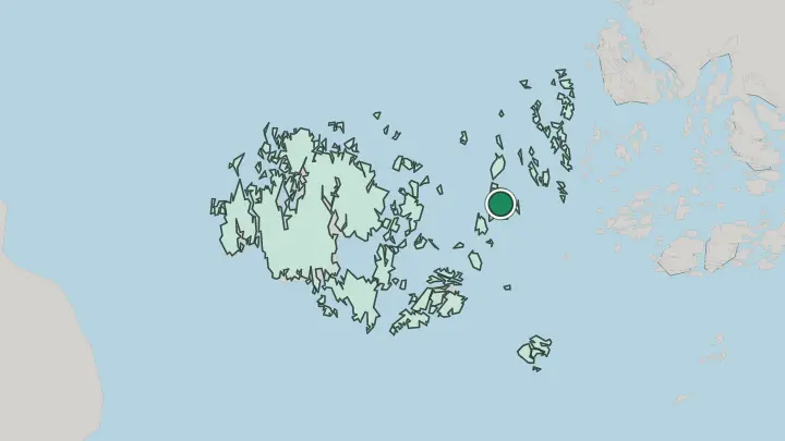 Map of Kumlinge in Finland