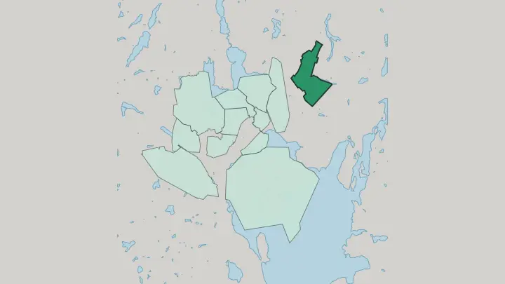 Map of Huhtasuo in Jyväskylä