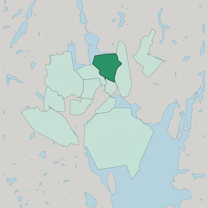 Map showing Lohikoski — In Jyväskylä