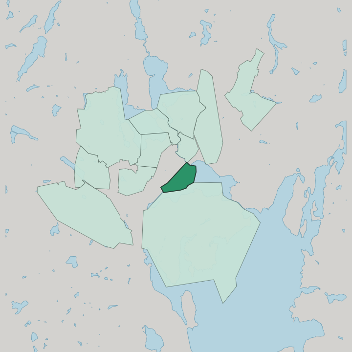 Map showing Lutakko — In Jyväskylä