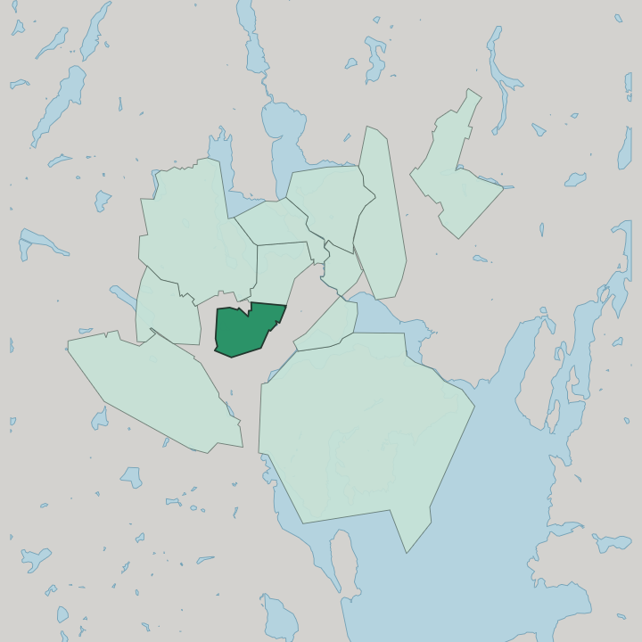 Map showing Mäki-Matti — In Jyväskylä