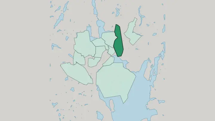 Map of Seppälä in Jyväskylä