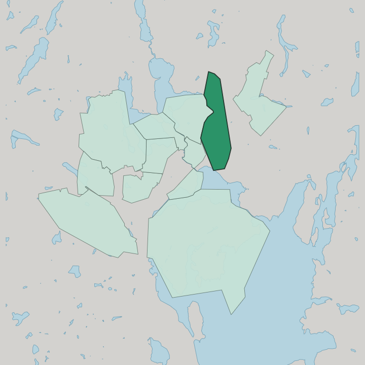 Map showing Seppälä — In Jyväskylä