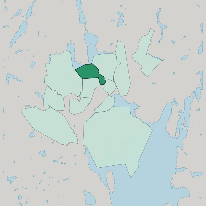 Map showing Taulumäki — In Jyväskylä