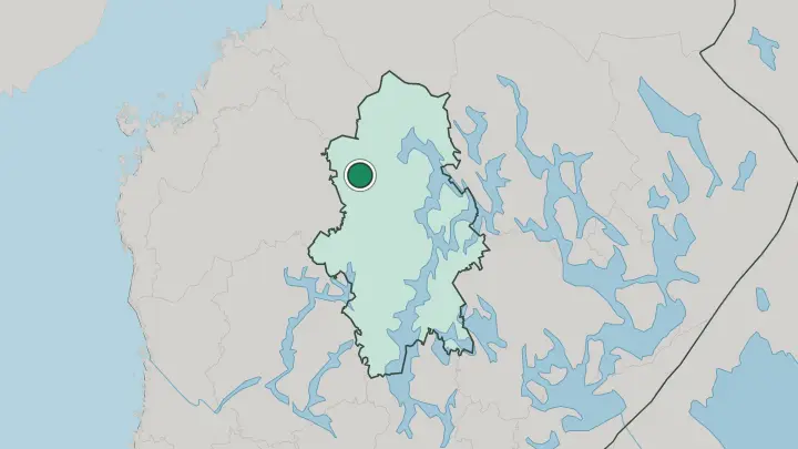 Map of Karstula in Finland