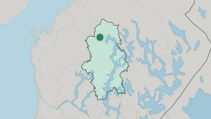 Map of Kivijärvi in Finland