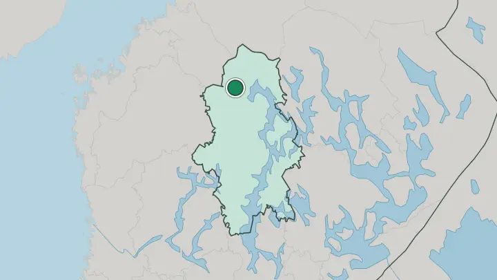 Map of Kivijärvi in Finland