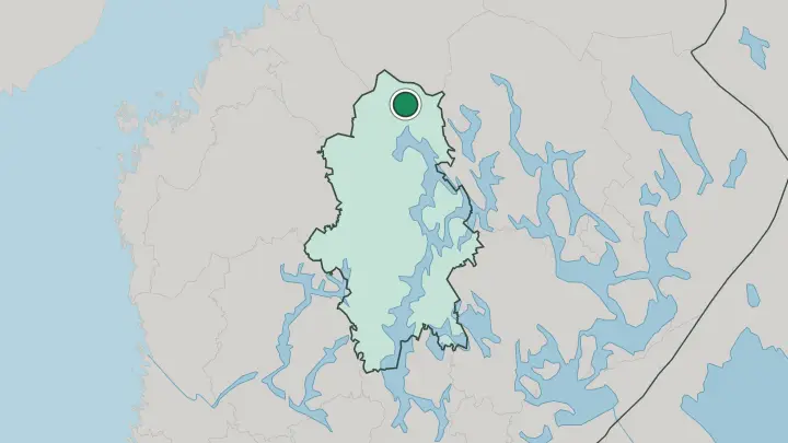 Map of Pihtipudas in Finland
