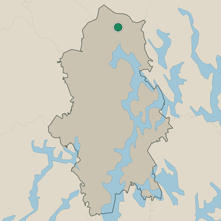 Map showing Pihtipudas in Central Finland