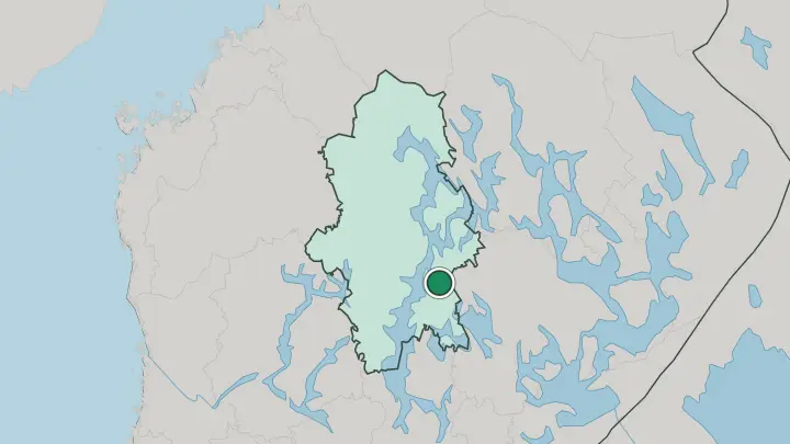Map of Toivakka in Finland