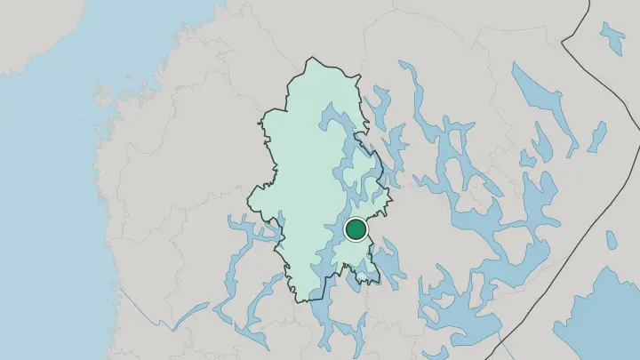Map of Toivakka in Finland