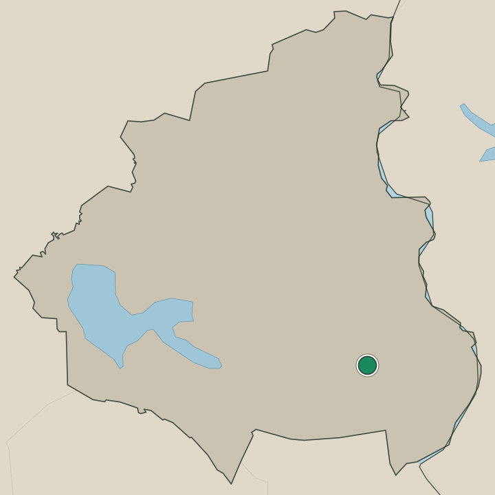 Map showing Kuhmo in Kainuu