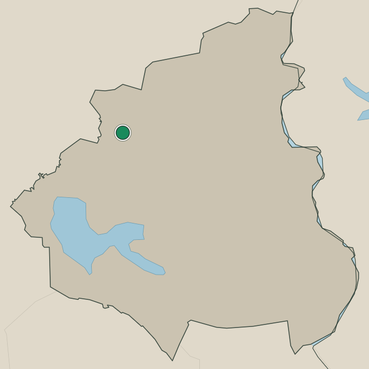 Map showing Puolanka in Kainuu