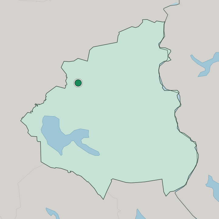 Map showing Puolanka — In Kainuu