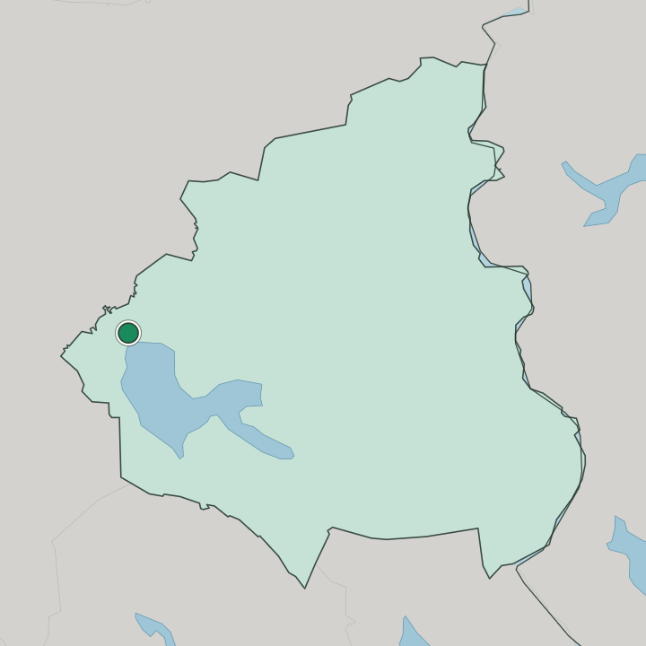 Map showing Vaala — In Kainuu
