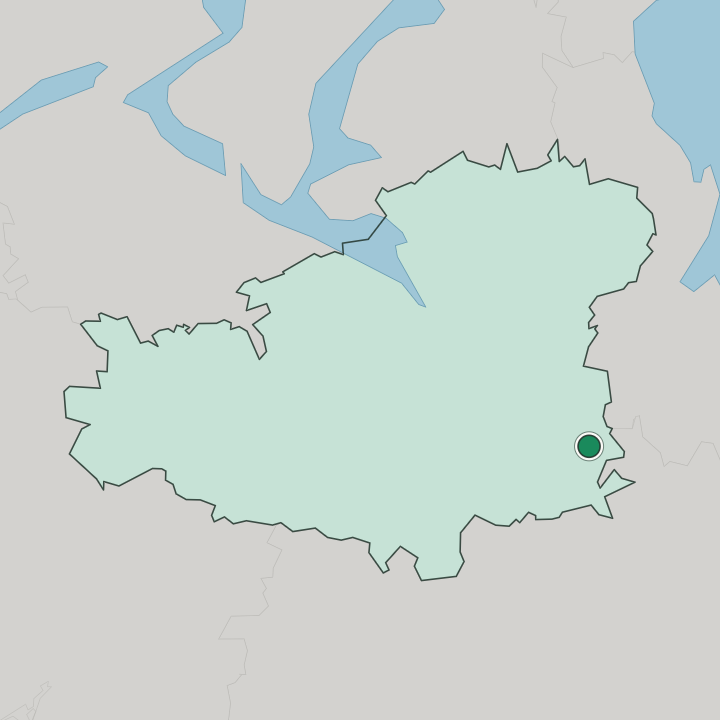 Map showing Hausjärvi — In Kanta-Häme