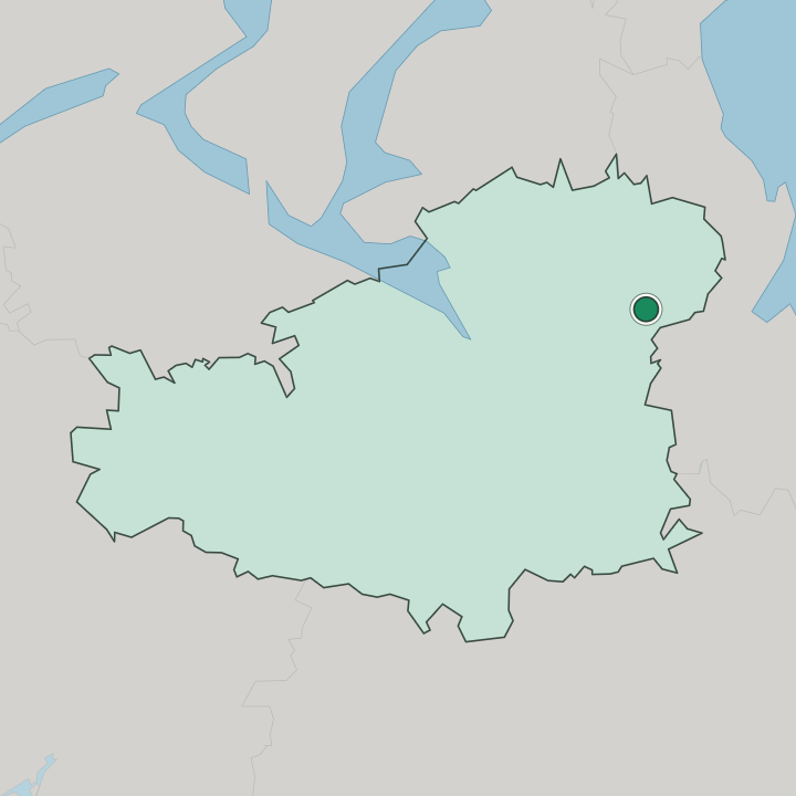 Map showing Lammi — In Kanta-Häme