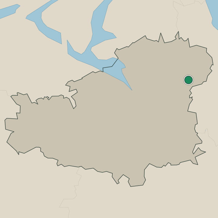 Map showing Lammi in Kanta-Häme