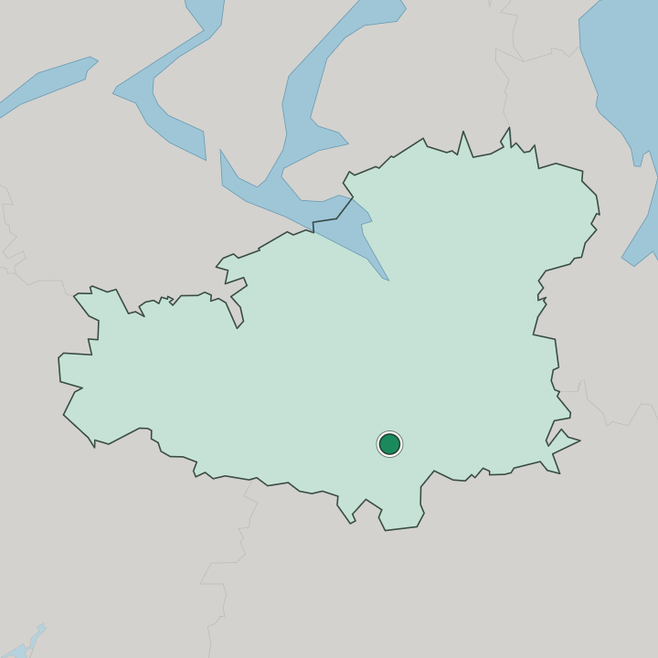 Map showing Loppi — In Kanta-Häme