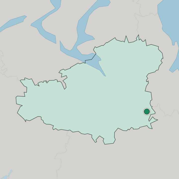 Map showing Oitti — In Kanta-Häme