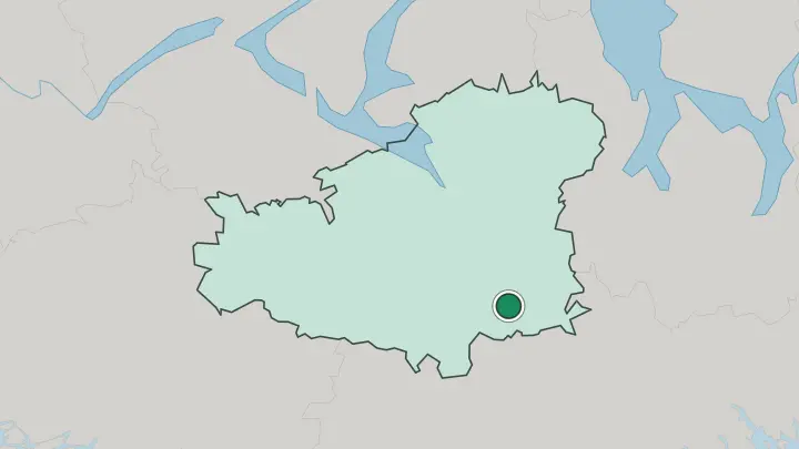 Map of Riihimäki in Finland