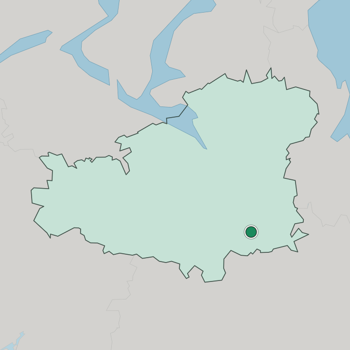 Map showing Riihimäki — In Kanta-Häme