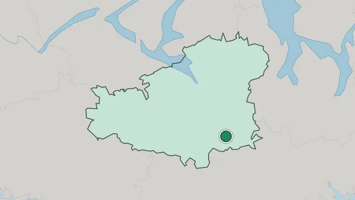 Map of Riihimäki in Finland