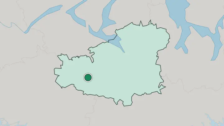 Map of Tammela in Finland