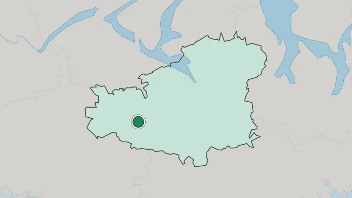 Map of Tammela in Finland