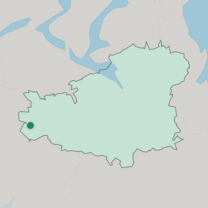 Map showing Ypäjä — In Kanta-Häme