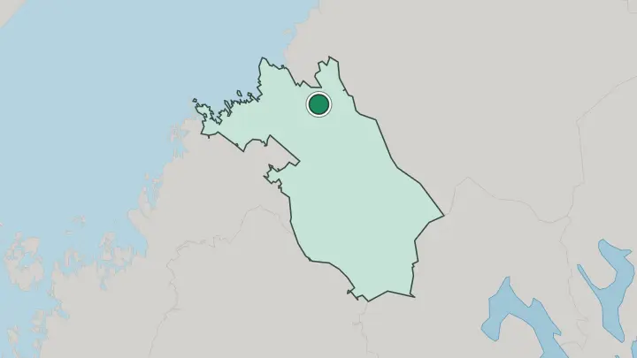 Map of Kannus in Finland